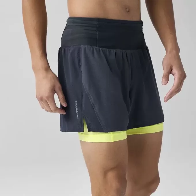 Brooks High Point 5″ 2-in-1 Short 2.0
