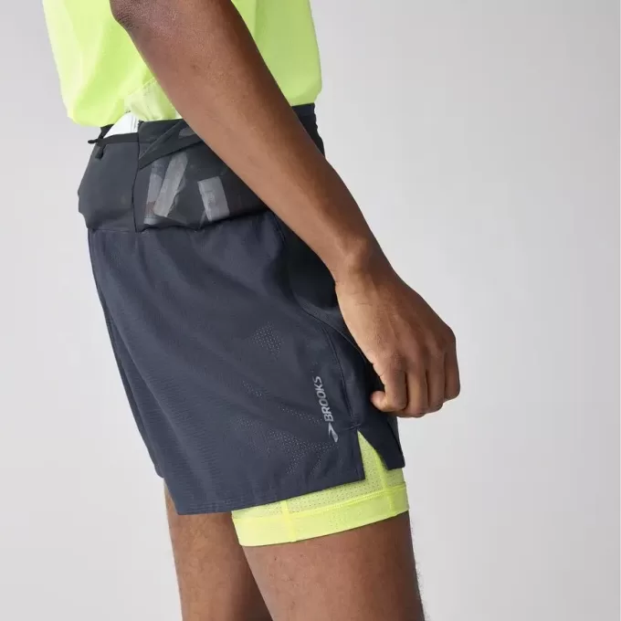 Brooks High Point 5″ 2-in-1 Short 2.0