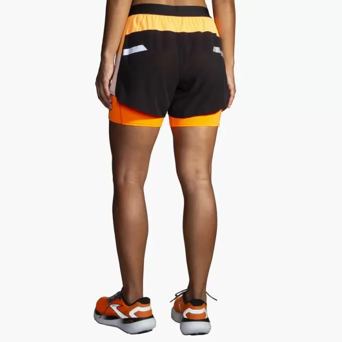 Brooks Run Visible 4″ 2-in-1 Short 2.0