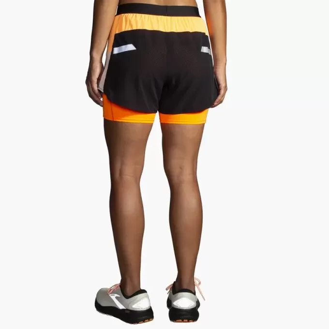 Brooks Run Visible 4″ 2-in-1 Short 2.0