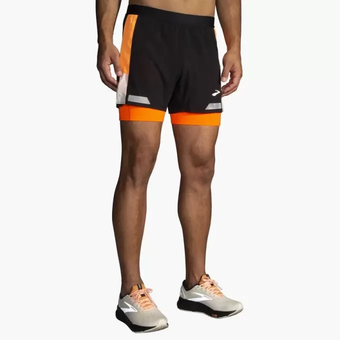 Brooks Run Visible 5″ 2-in-1-Shorts 2.0